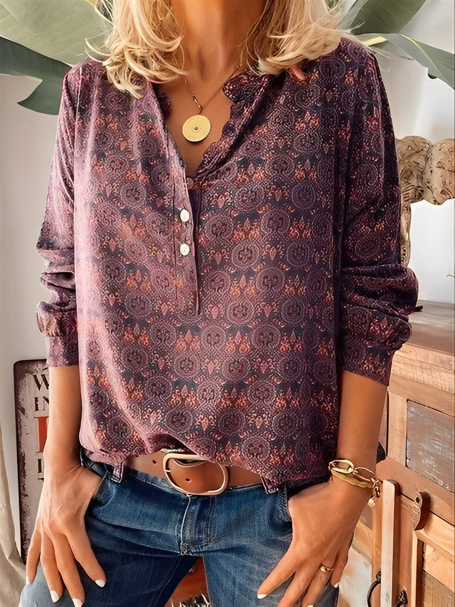 Adélaïde - Blusa estiva vintage