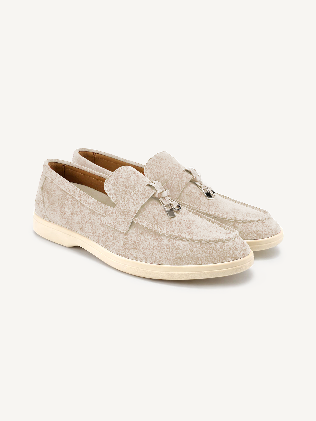 Elegante Slip-On Loafer per donne in camoscio – Comodo, Leggero & Stilosamente