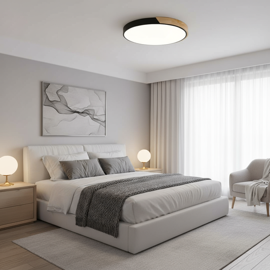ClairBois - Lampada da soffitto LED minimalista in legno