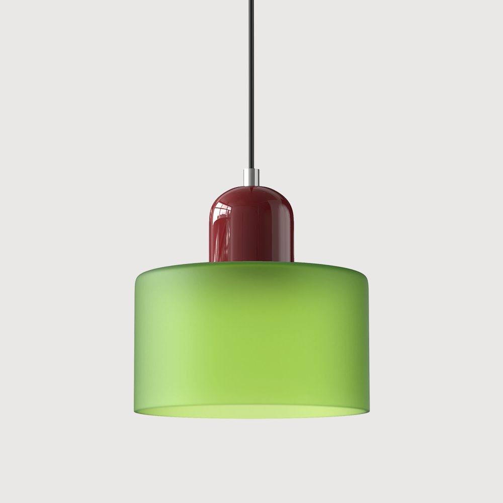 LumièreCristal - Lampadario in vetro colorato