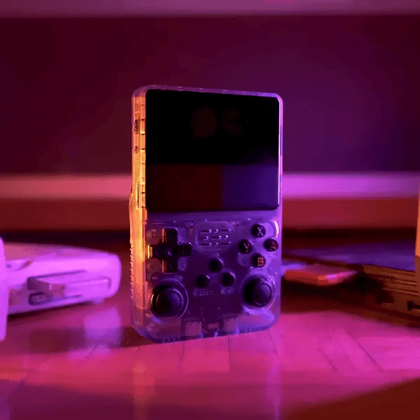 PixelRétro - Console di gioco retro portatile con schermo HD e ricarica USB