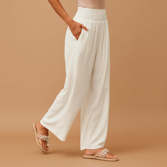 Fleur – Pantaloni dritti e comodi