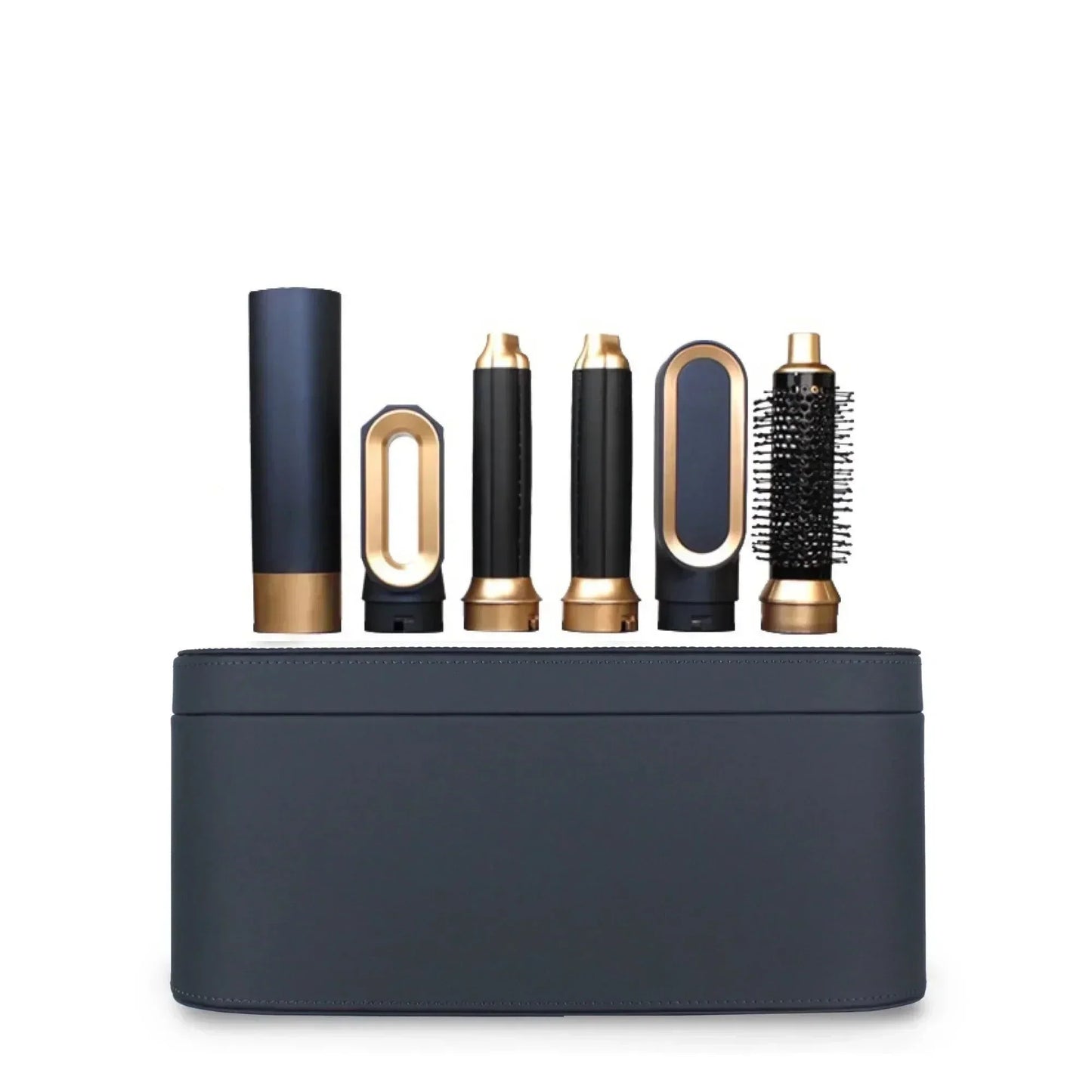 Styler per capelli Glow multifunzionale 5-in-1 con potente tecnologia agli ioni da 1000W, incluso asciugacapelli, piastra per capelli
