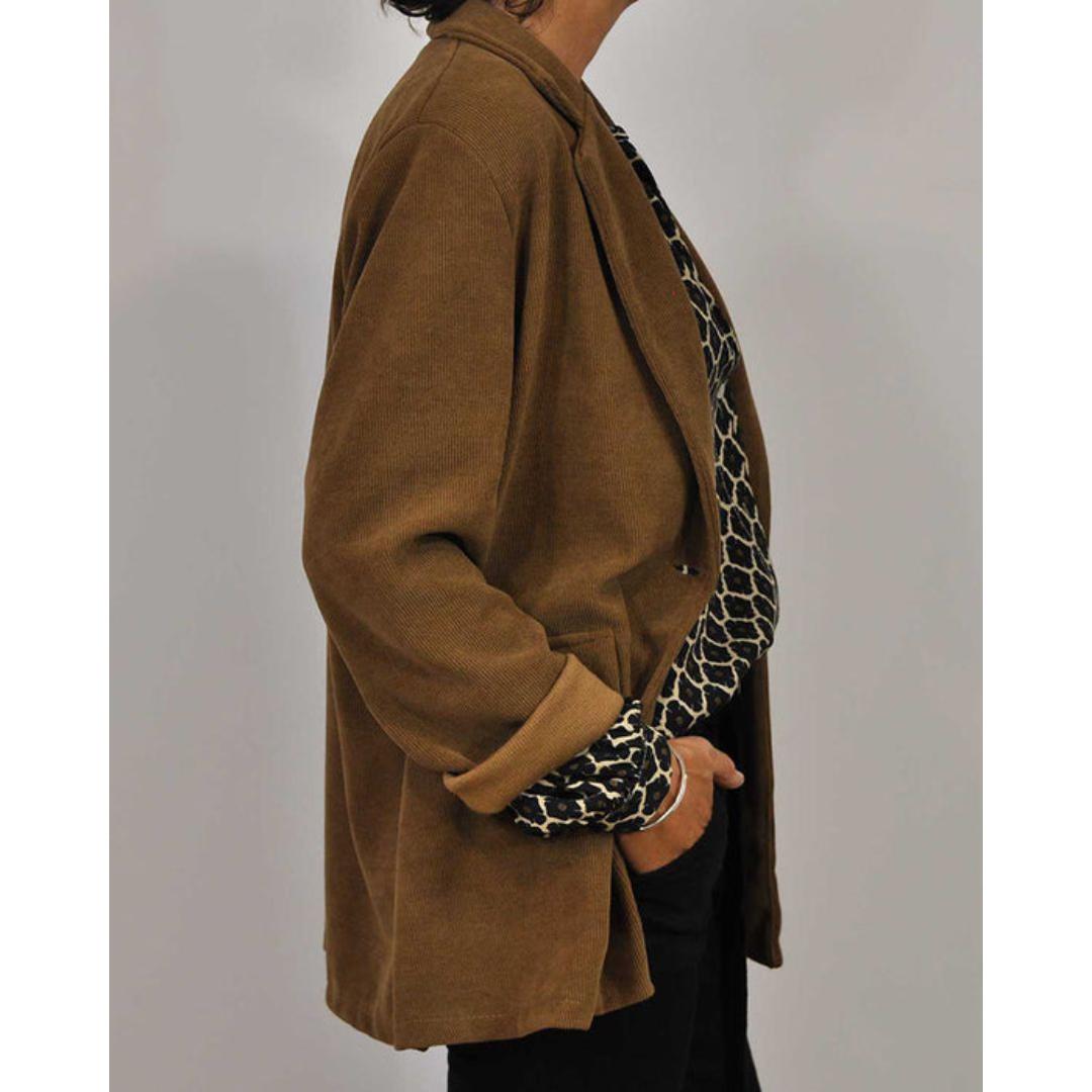 Faylise - Elegante Blusa Oversize con Motivo