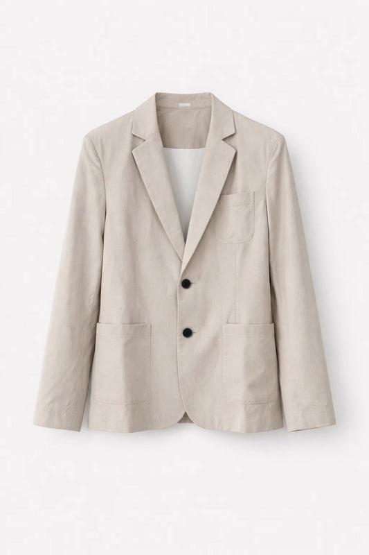 Set di abbigliamento elegante in lino per uomini – Completo leggero, stiloso e confortevole