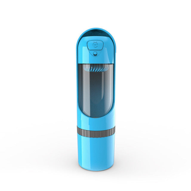 Bottiglia d'acqua portatile 2-in-1 per cani – Distributore di acqua e cibo per viaggi