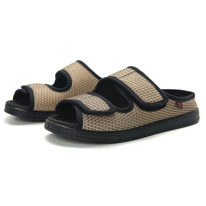 Pantofole con Velcro Comode per Donne – Ciabatte Traspiranti per Comfort Quotidiano e Casa