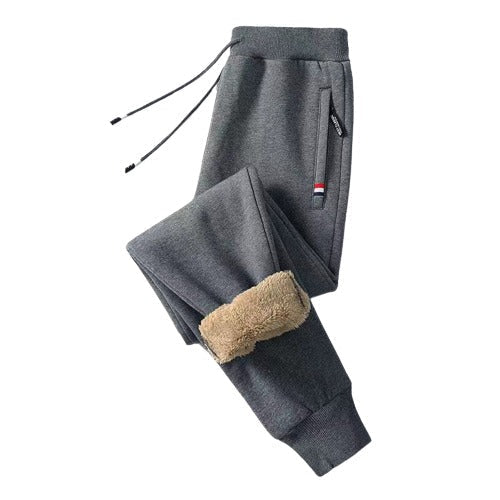 Oskar - Pantaloni da jogging WoolFlex in caldo merino con fodera
