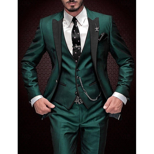 completo uomo elegante 3 pezzi