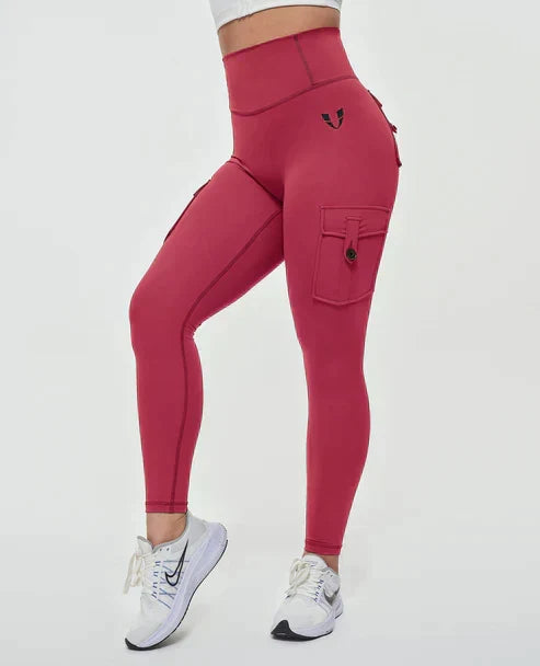 Leggings Cargo a Vita Alta per Donne – Modellanti & Sportivi con Tasche