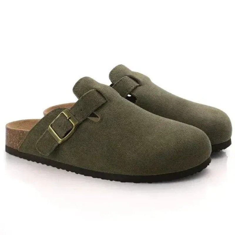 sabot boston in camoscio Lian