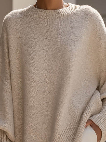 Améthys - Maglione oversize per donne, elegante e chic, eleganza senza sforzo
