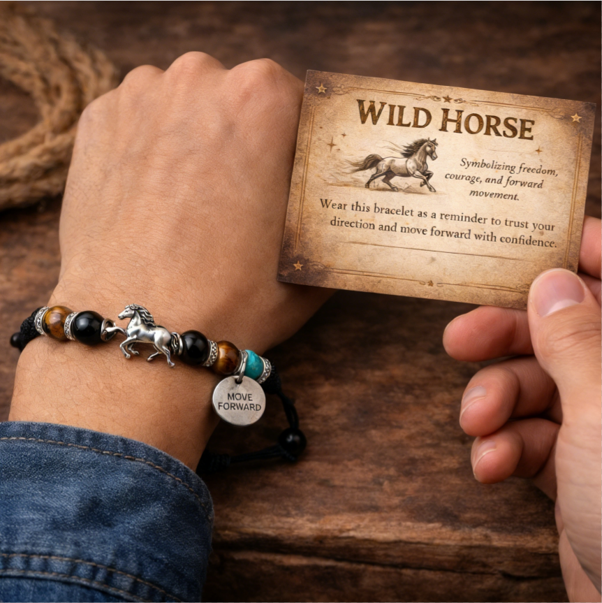 Mireille - Bracciale Intenzione Cavallo Selvaggio