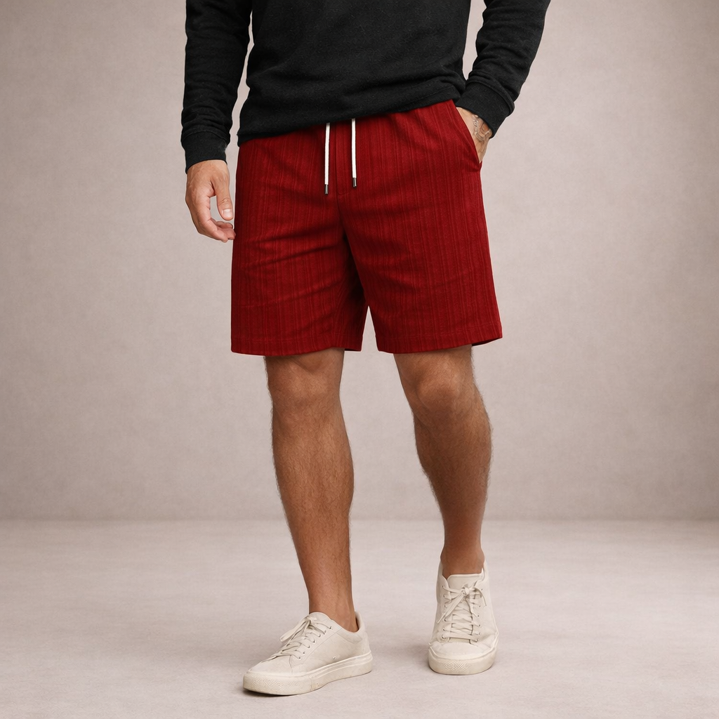Pantaloni corti estivi casual per uomo con coulisse – Pantaloni leggeri per il tempo libero traspiranti e comodi