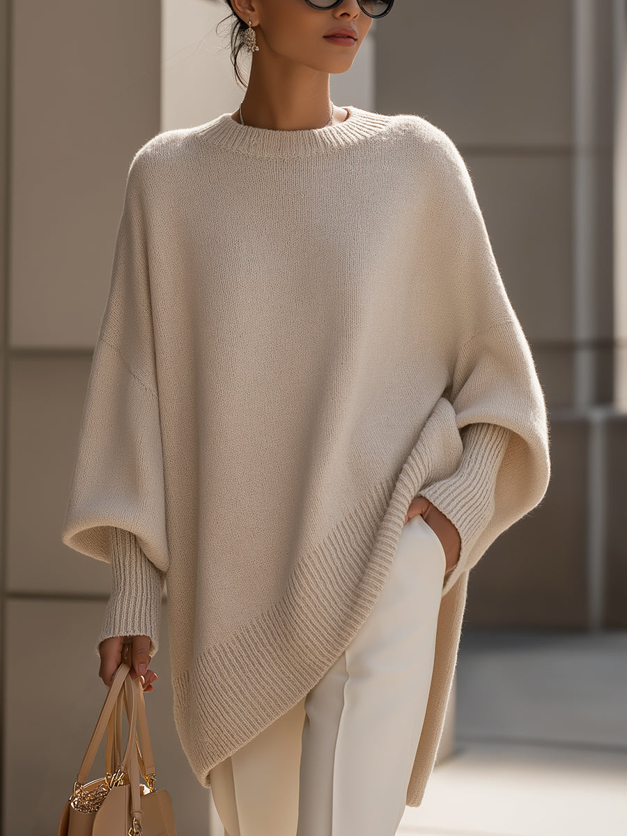 Améthys - Maglione oversize per donne, elegante e chic, eleganza senza sforzo
