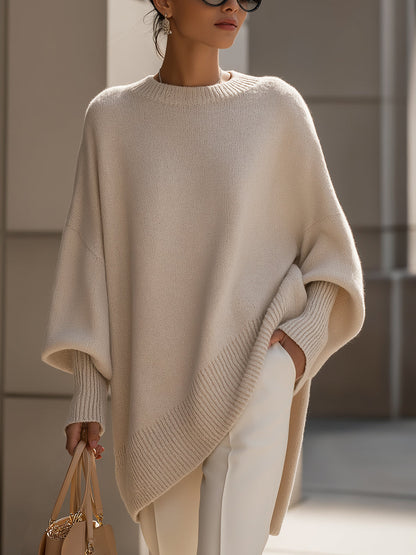 Améthys - Maglione oversize per donne, elegante e chic, eleganza senza sforzo
