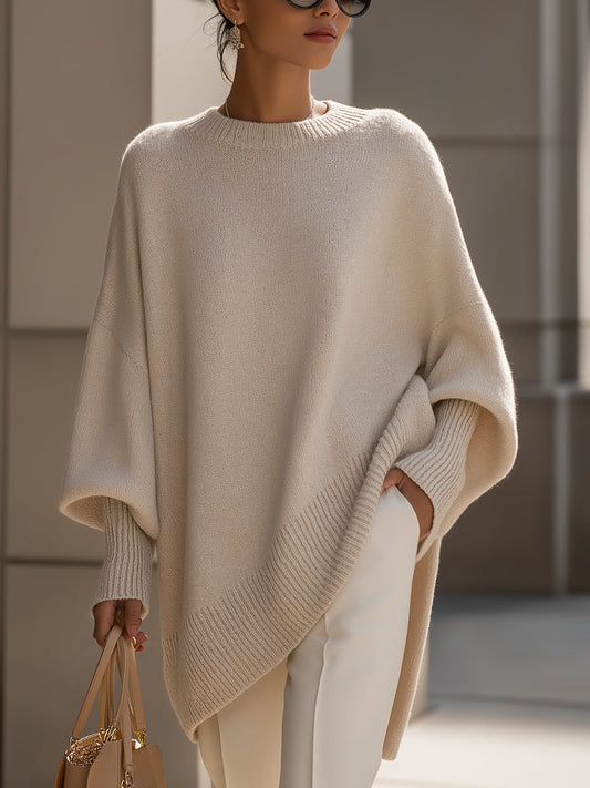 Améthys - Maglione oversize per donne, elegante e chic, eleganza senza sforzo
