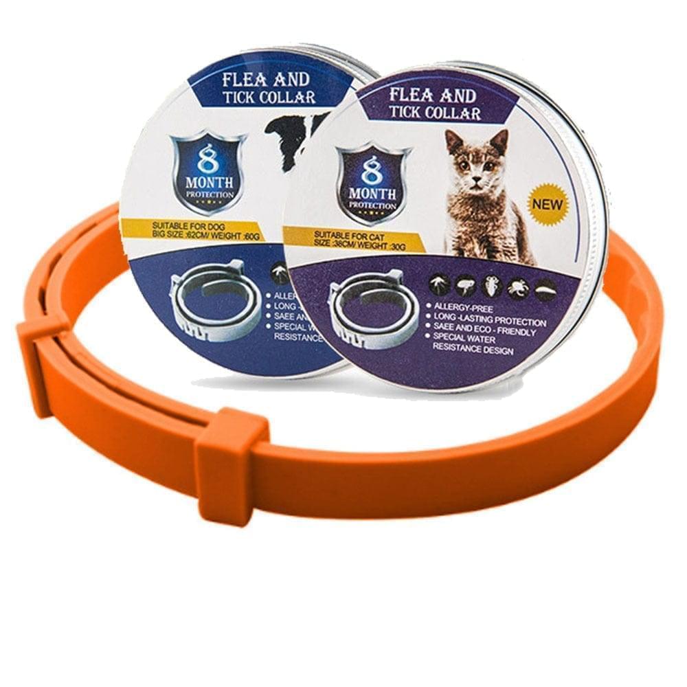 Fidélia - Collare antipulci e antizecche per cani e gatti | Protezione per 8 mesi