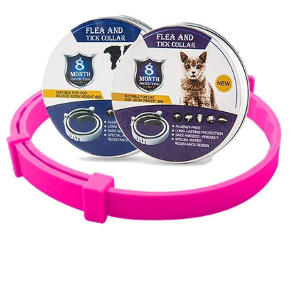 Fidélia - Collare antipulci e antizecche per cani e gatti | Protezione per 8 mesi