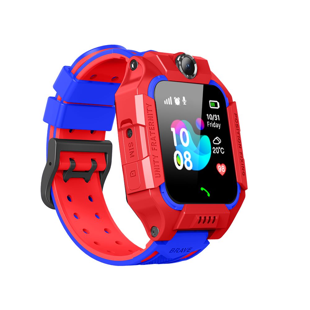 Alervia - Smartwatch per bambini con GPS, fotocamera, chiamate e tasto SOS