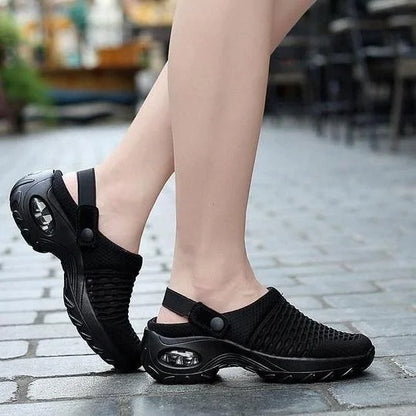 Clogs ortopedici da donna con cuscinetto d'aria – Pantofole traspiranti e confortevoli per il tempo libero e la vita quotidiana