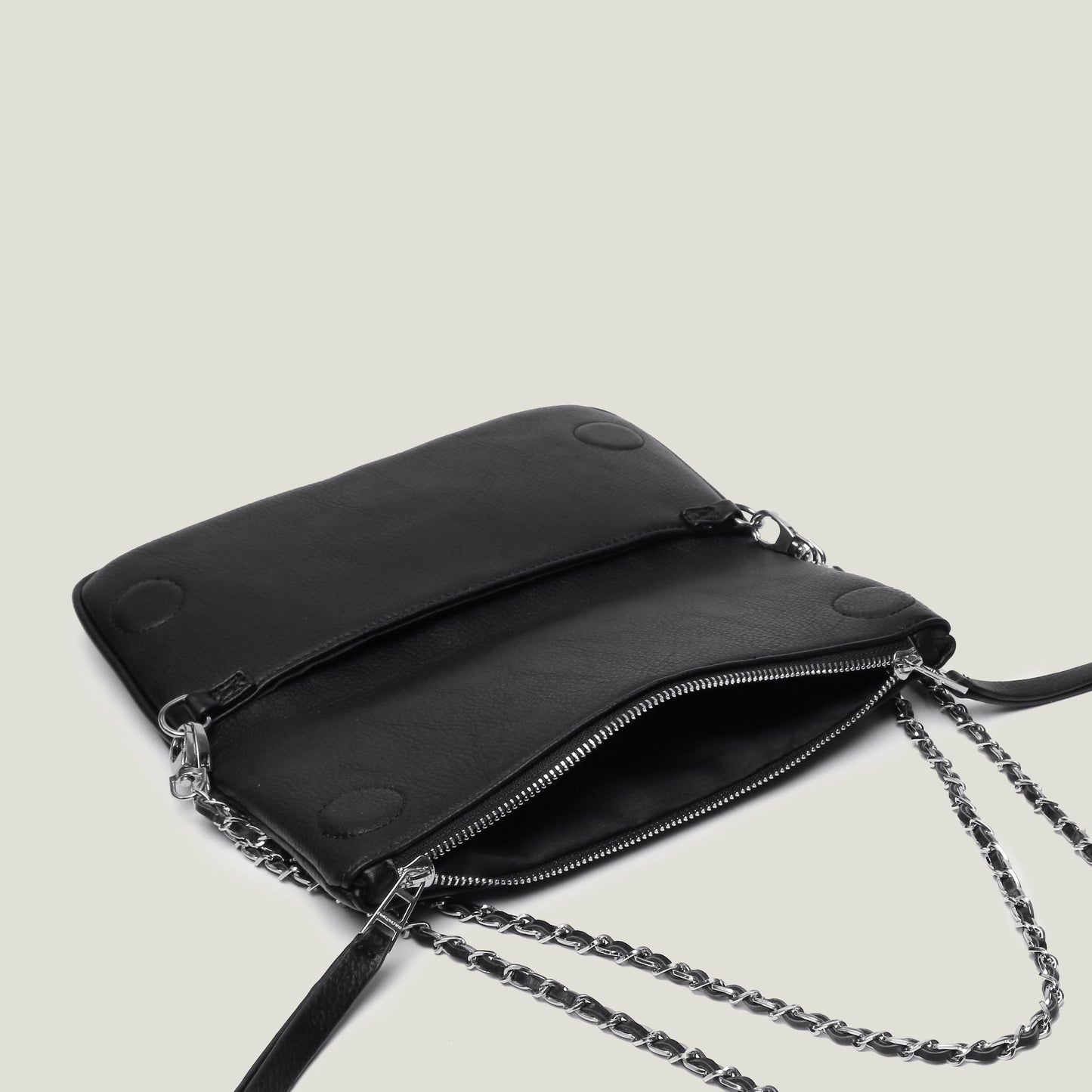 Elegante borsa a spalla con catena e design trapuntato – Borsa a tracolla stilosa per donne
