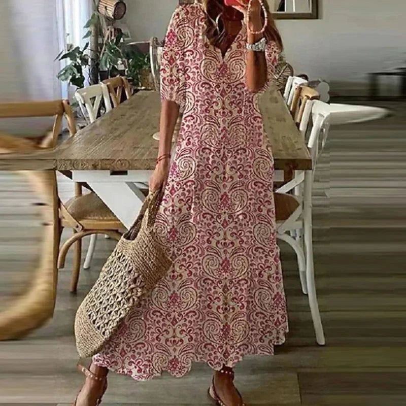 Sandrina - Maxidress Bohemien