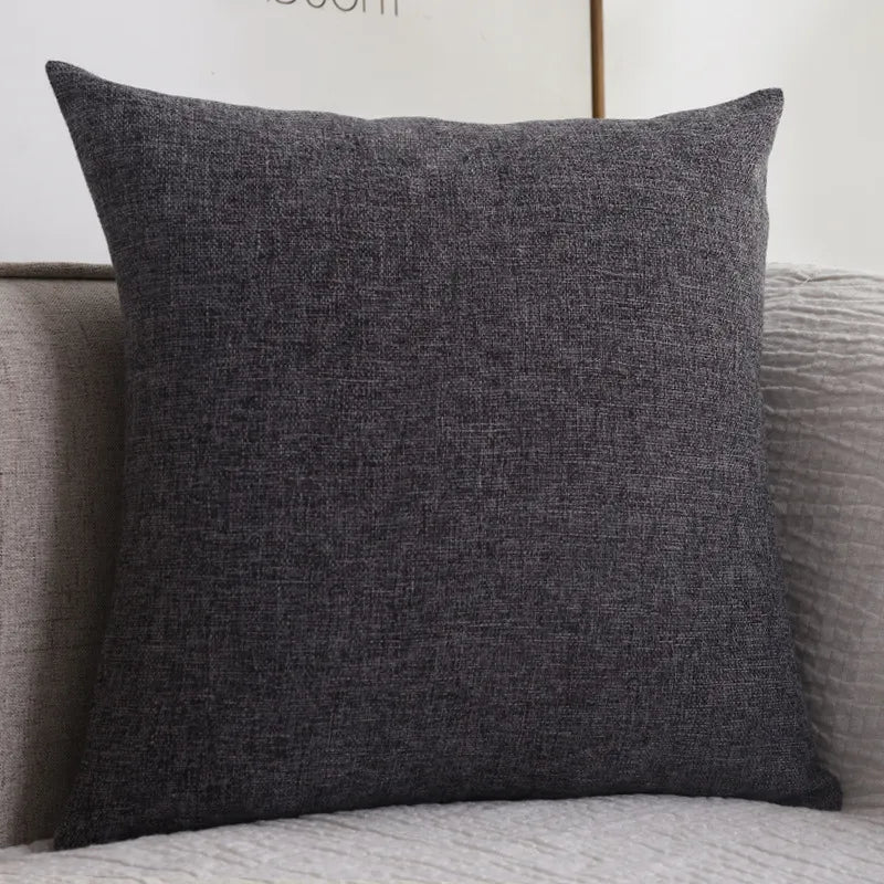 MaisonLin - Fodera decorativa per cuscino in lino