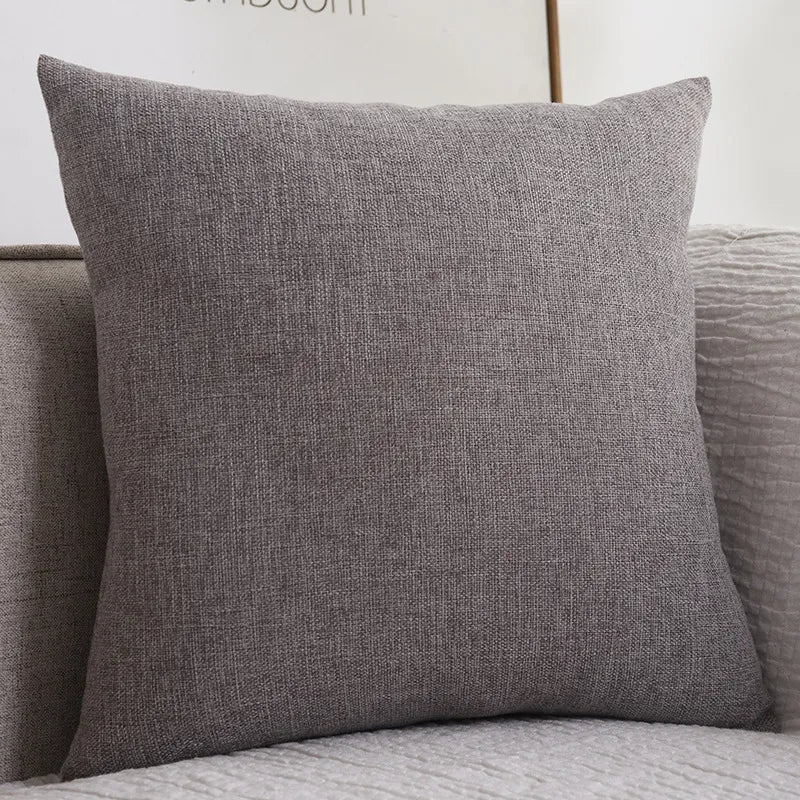 MaisonLin - Fodera decorativa per cuscino in lino