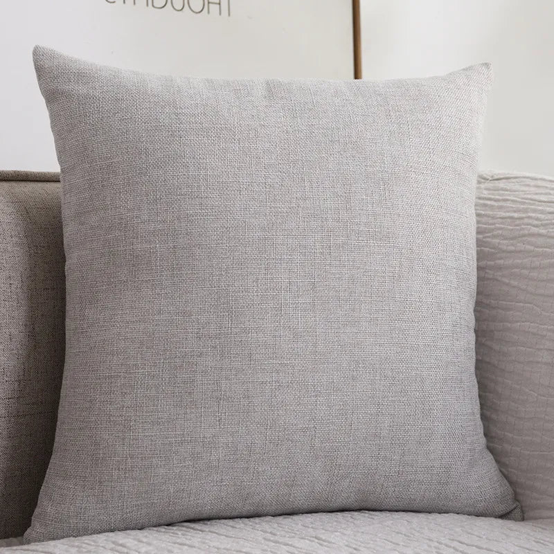 MaisonLin - Fodera decorativa per cuscino in lino