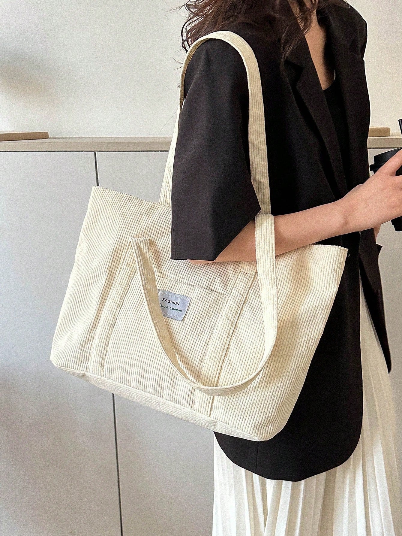 Cabaséa - Grande borsa in corda | Zaino | Ideale per scuola, studenti e lavoro