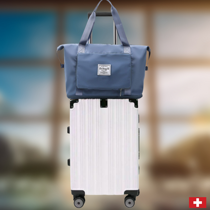 Grande borsa da viaggio per donne con scomparto per scarpe – Borsa da viaggio pieghevole per bagaglio a mano e weekend