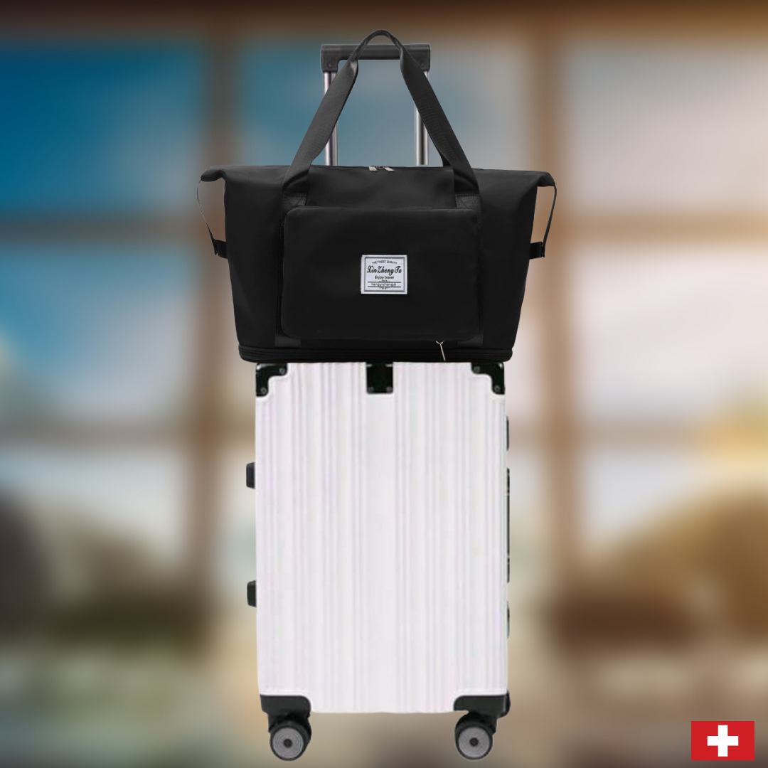 Grande borsa da viaggio per donne con scomparto per scarpe – Borsa da viaggio pieghevole per bagaglio a mano e weekend