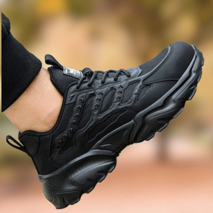 Robustik - Scarpe antinfortunistiche con punta in acciaio per uomini | Scarpe da lavoro robuste