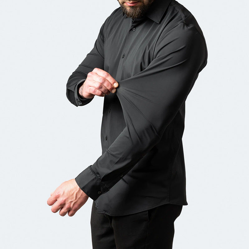 Pascal - Camicia Stretch per Uomo - Antirughe - Edizione Estiva