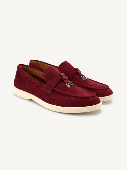 Elegante Slip-On Loafer per donne in camoscio – Comodo, Leggero & Stilosamente
