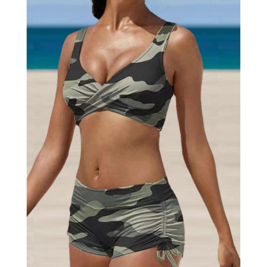 costume due pezzi sportivo donna