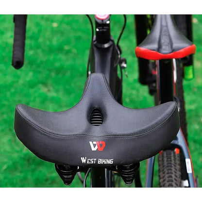 sella bici ergonomica extra larga per city bike