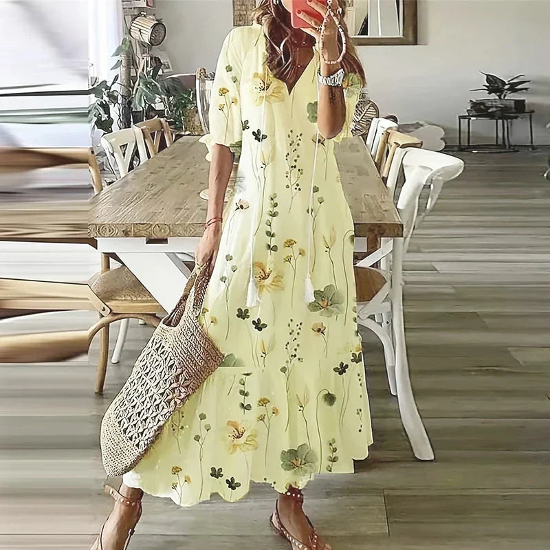 Sandrina - Maxidress Bohemien