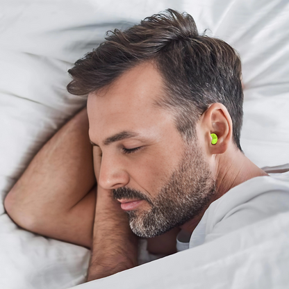 Dormivia - Tappi per le orecchie ipoallergenici per la riduzione del rumore durante il sonno
