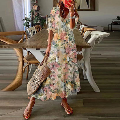Sandrina - Maxidress Bohemien