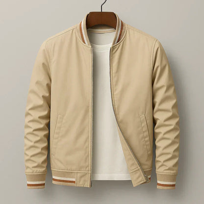 Marceau - Giacca sportiva primavera per uomo | Bomber con zip e protezione dal vento