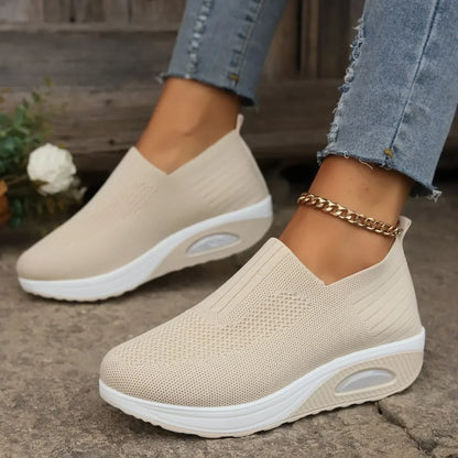 Sneaker ortopediche Slip-On per donne – Suola ad aria confortevole e alleviante