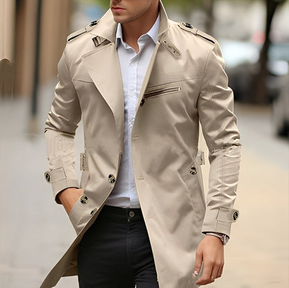 Elric - Elegante Trenchcoat per Uomini