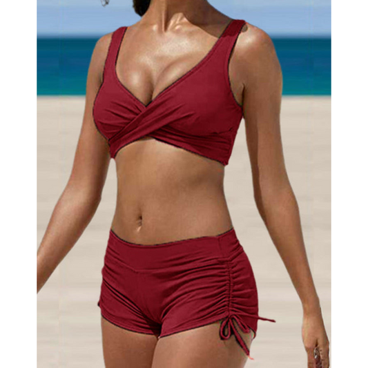 costume due pezzi sportivo donna
