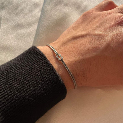 Vahla - Bracciale Minimalista con Nodo