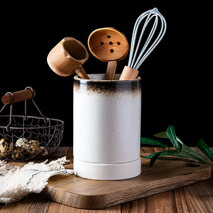 ClayAura - Portaposate in ceramica fatto a mano