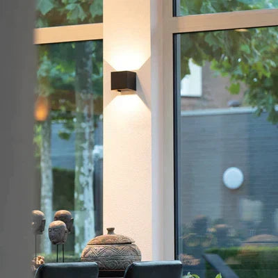 Marzelle - Lampada da parete di design Cube senza fili