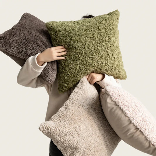 Prestia - Fodera per cuscino decorativo di lusso e morbida