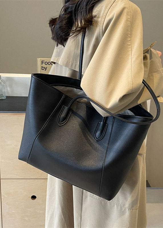 Ambrilys - Grande Shopper Classico in Pelle Vegana per Donne